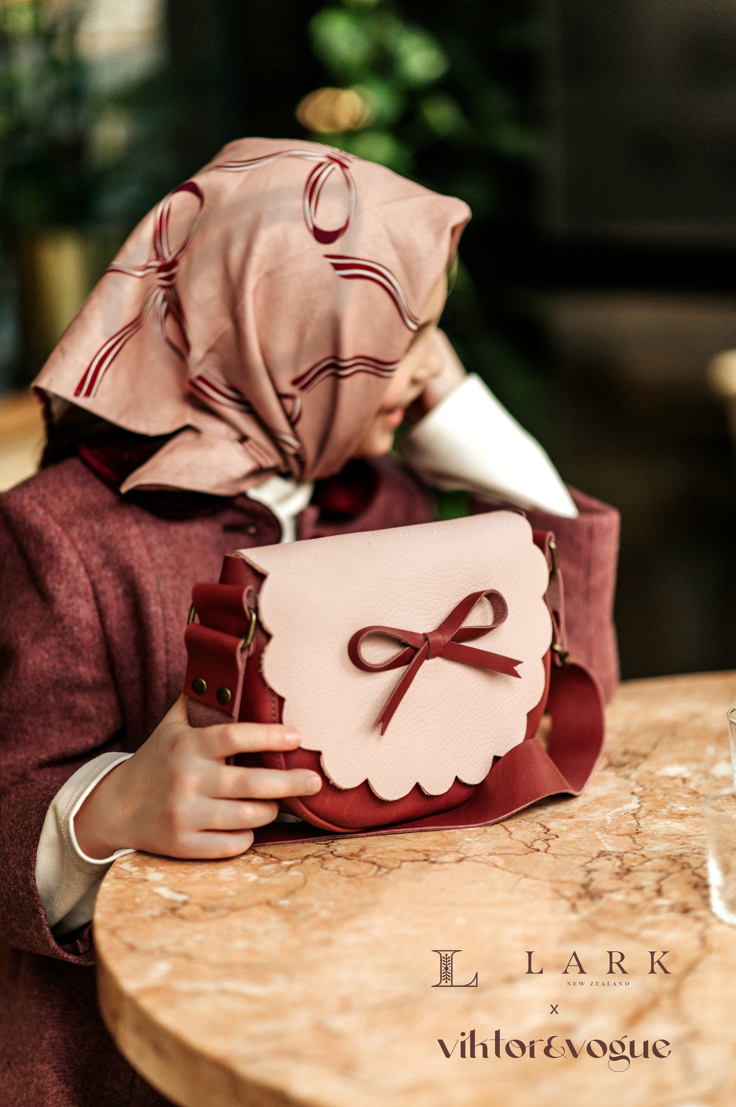 Bow-tiful Hazel Saddle Bag